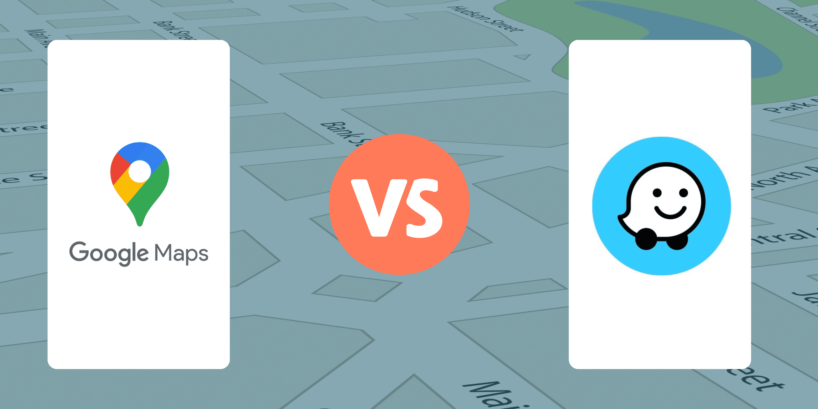 2023 Comparison Google Maps VS Waze