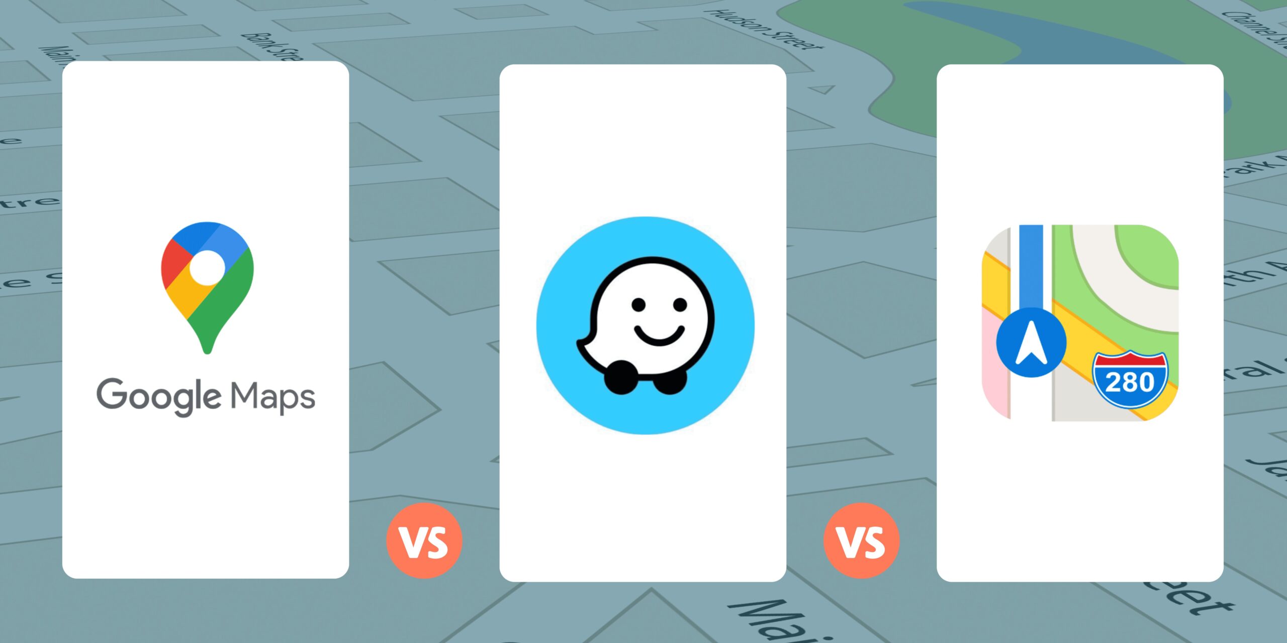 2023 Comparaison : Waze vs Google Maps vs Apple Maps